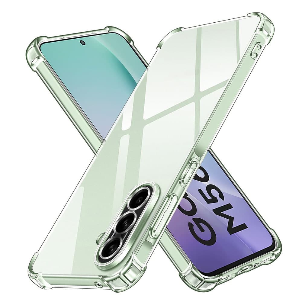 Techsuit Shockproof Clear Silicone - θήκη για Samsung Galaxy M56 - Διάφανο