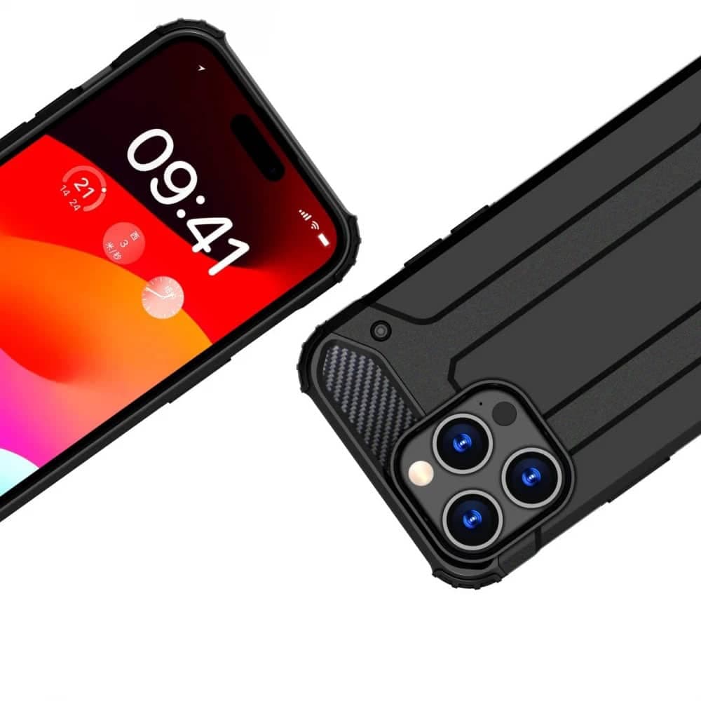 Techsuit Hybrid Armor - θήκη για Samsung Galaxy A34 - Μαύρο 6