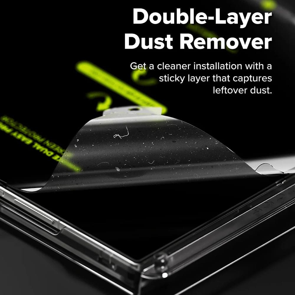 Ringke - Μεμβράνη Dual Easy Pro (συσκευασία 2 τεμαχίων) - Samsung Galaxy Z Fold7 - Διαφανής 6