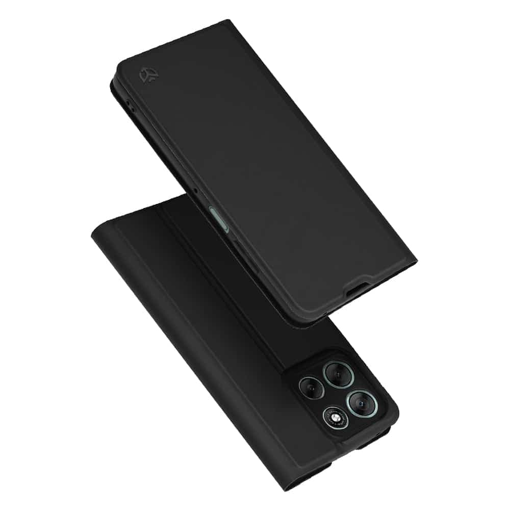 Techsuit Magskin Book - θήκη για Motorola Moto G56 - Μαύρο