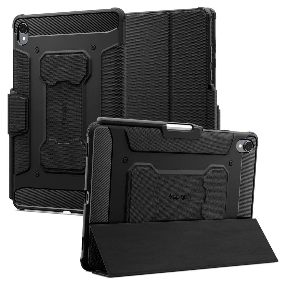 Spigen Rugged Armor Pro - θήκη για Samsung Galaxy Tab S11 - Μαύρο