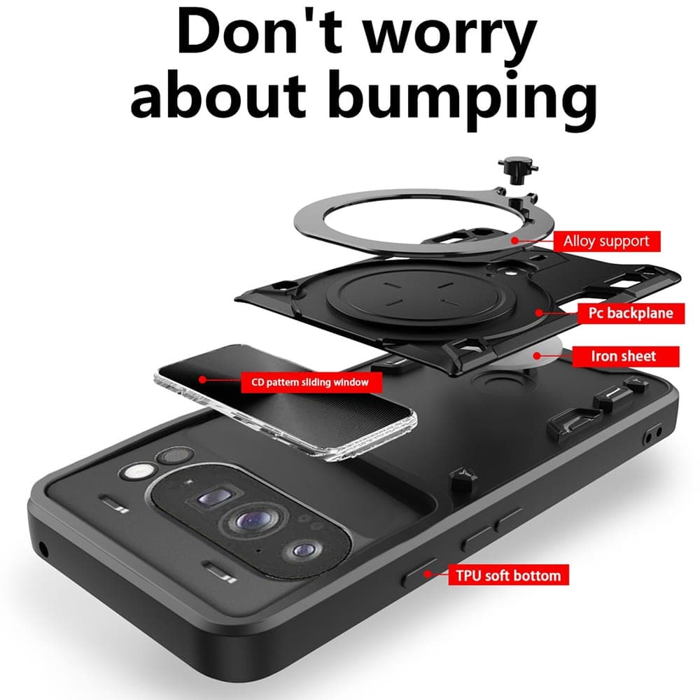 Techsuit CamGuard Pro - θήκη για Samsung Galaxy A27 - Ροζ 5