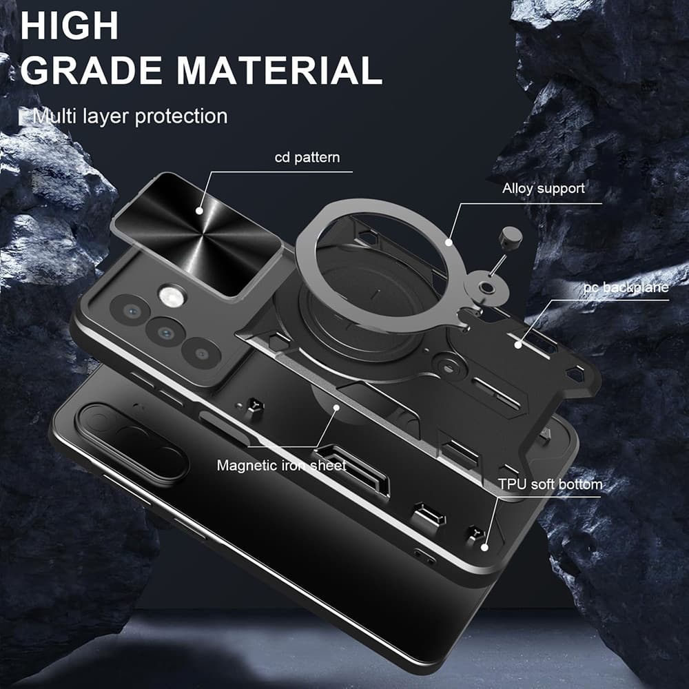 Techsuit CamGuard Pro - θήκη για Samsung Galaxy A27 - Μαύρο 4