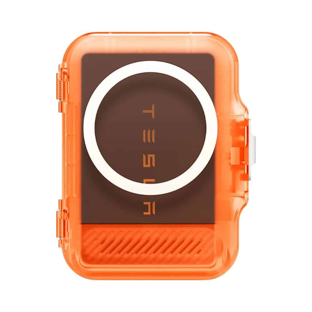 Spigen - Μαγνητική Θήκη TinTap MagFit+ (AFA11381) - MagSafe, Εύκολη Πρόσβαση, Μινιμαλιστική Κατασκευή - Διαφανές Πορτοκαλί 2