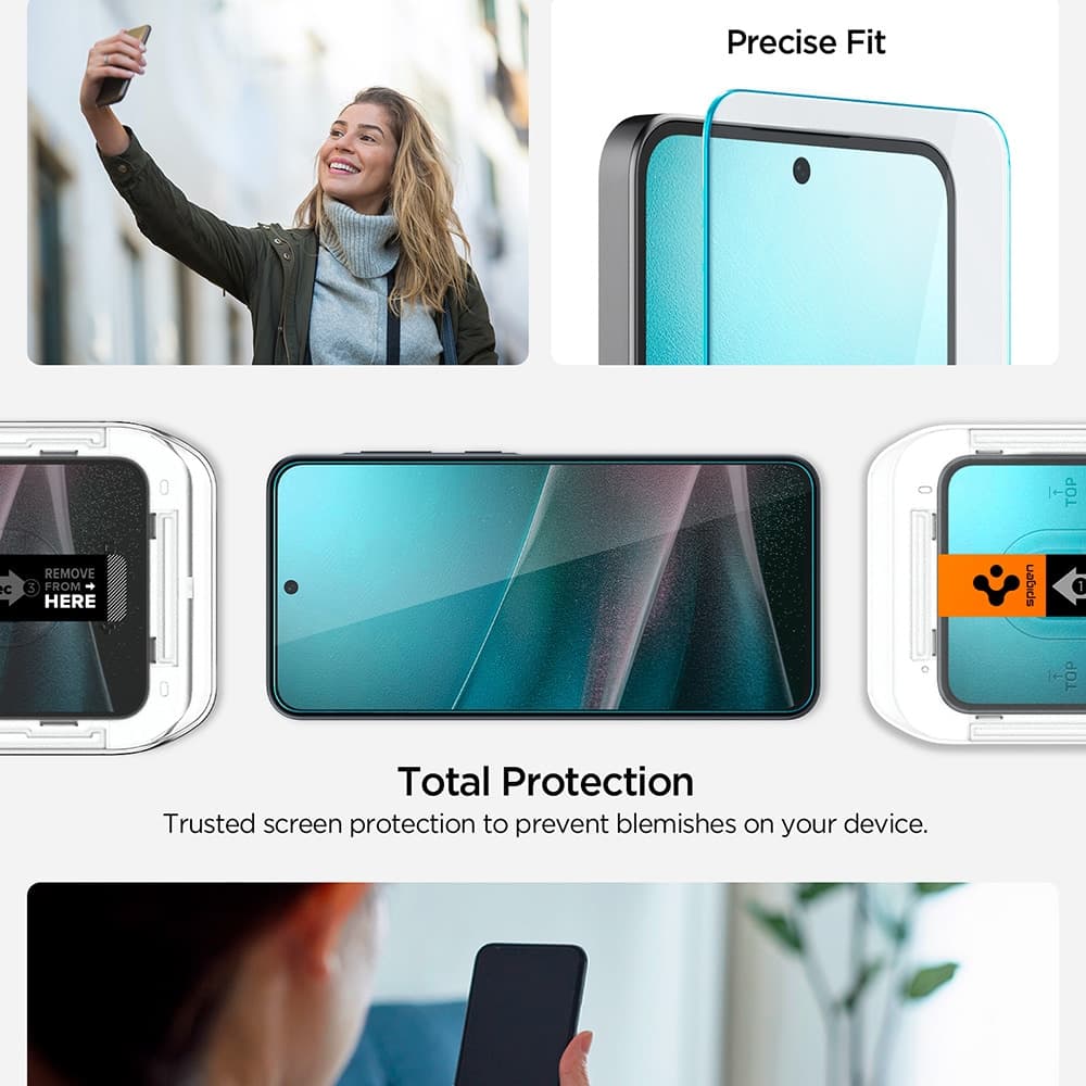 Spigen Glas.tR EZ FIT HD σκληρυμένο γυαλί για Samsung Galaxy A36 / A37 5G 6