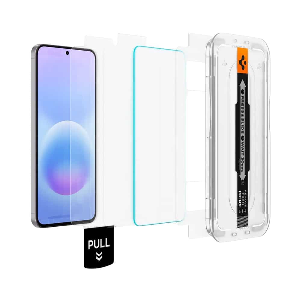 Spigen Glas.tR EZ Fit Pro - θήκη για Samsung Galaxy A57 - Διάφανο 4