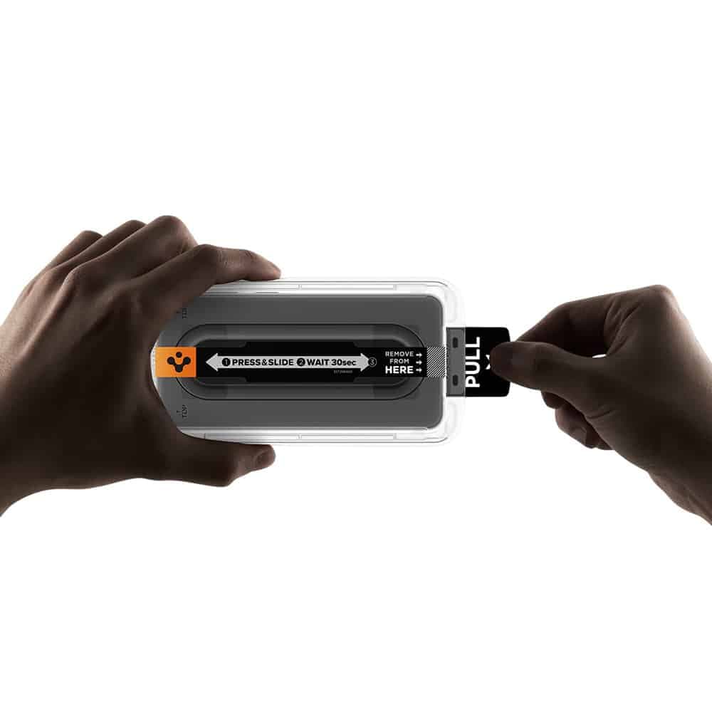 Spigen Glas.tR EZ Fit Pro - θήκη για Samsung Galaxy A57 - Διάφανο 6