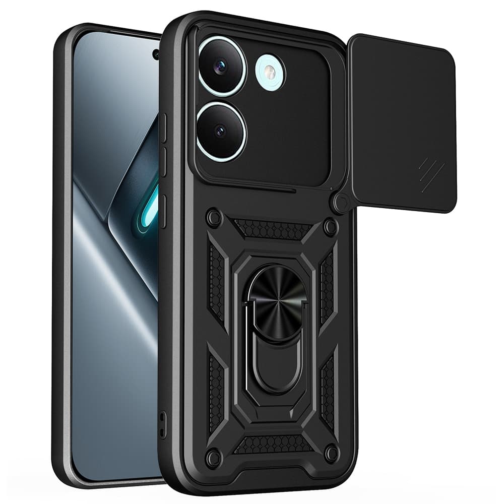 Techsuit CamShield Series - θήκη για Xiaomi Poco X8 Pro - Μαύρο