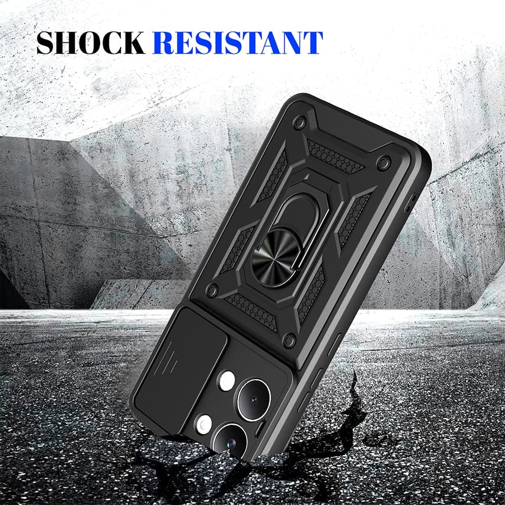 Techsuit CamShield Series - θήκη για Xiaomi Poco X8 Pro Max - Μαύρο 2
