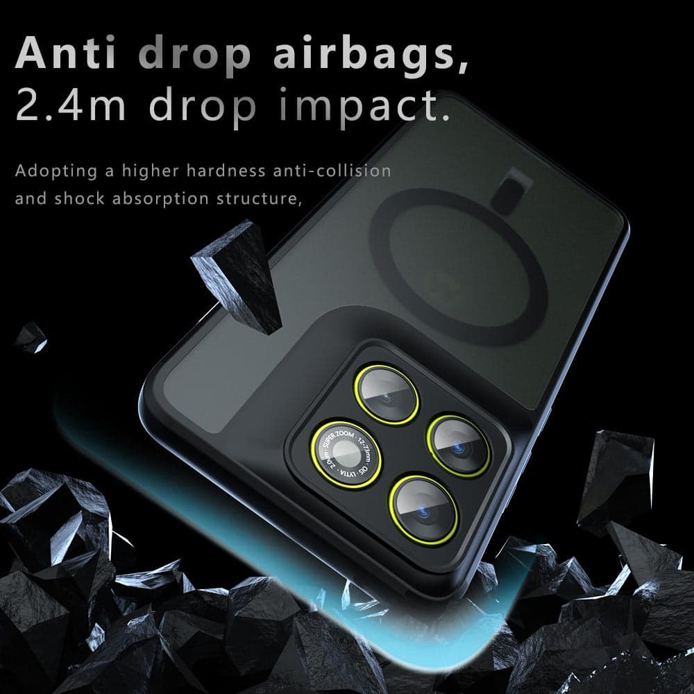 Techsuit PureFrost - θήκη για Motorola Edge 70 Fusion - Μαύρο 5