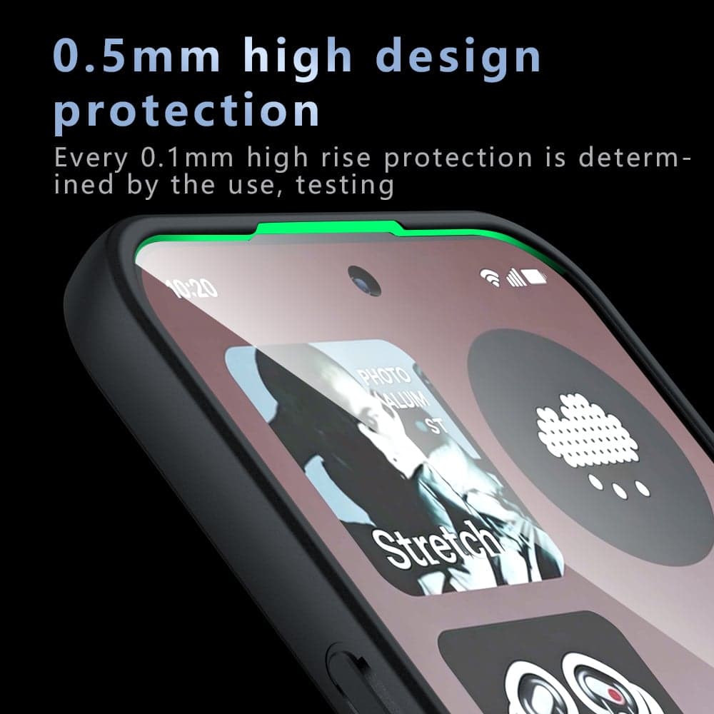 Techsuit PureFrost - θήκη για Nothing Phone (4a) - Μαύρο 5
