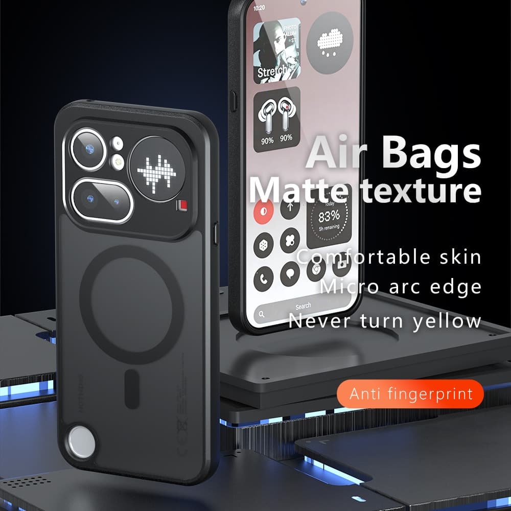 Techsuit PureFrost - θήκη για Nothing Phone (4a) - Μαύρο 2