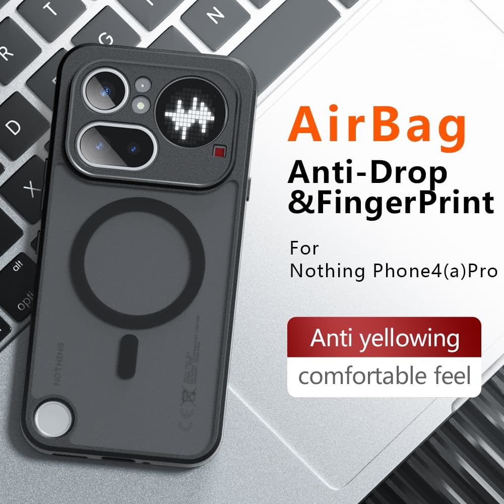 Techsuit PureFrost - θήκη για Nothing Phone (4a) - Μαύρο 4