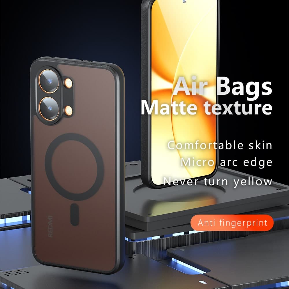 Techsuit PureFrost - θήκη για Oppo A6x 4G / A6k - Μαύρο 2