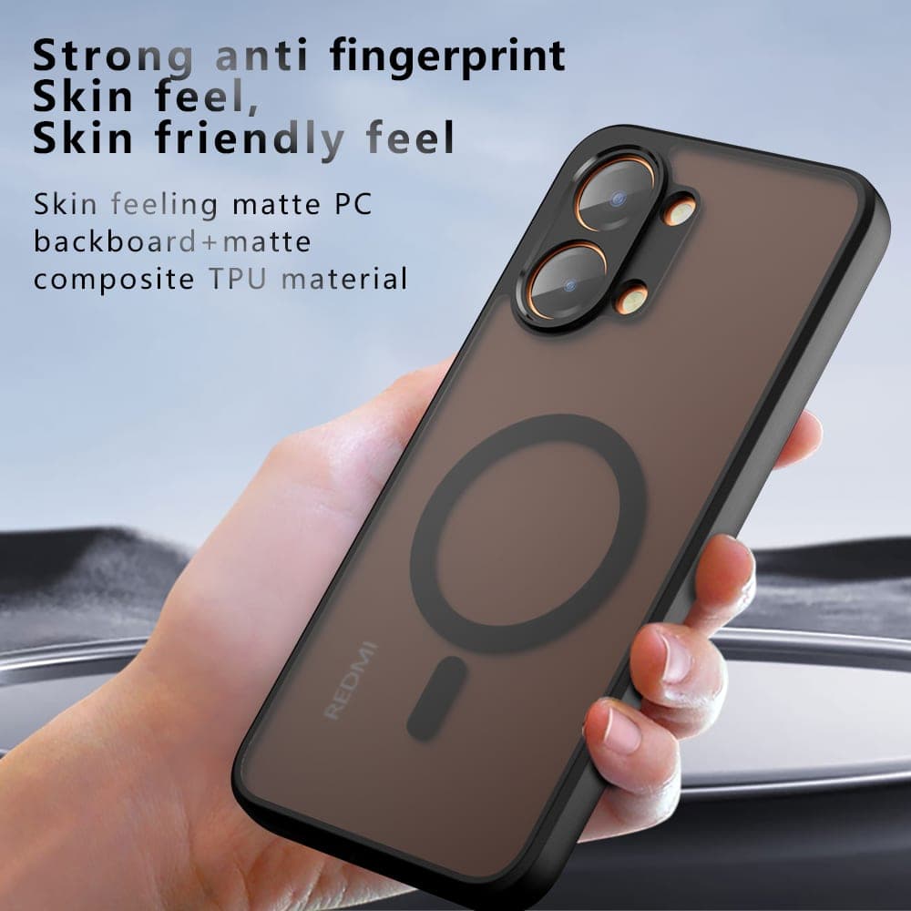 Techsuit PureFrost - θήκη για Oppo A6x 4G / A6k - Μαύρο 6