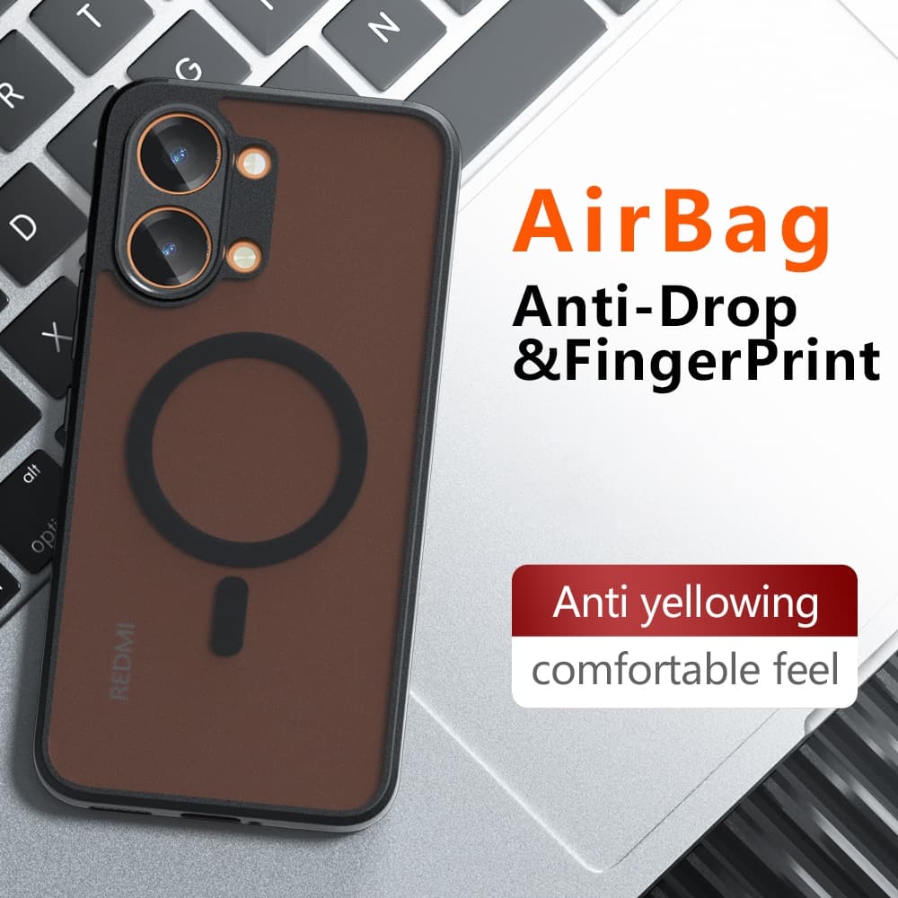 Techsuit PureFrost - θήκη για Oppo A6x 4G / A6k - Μαύρο 4