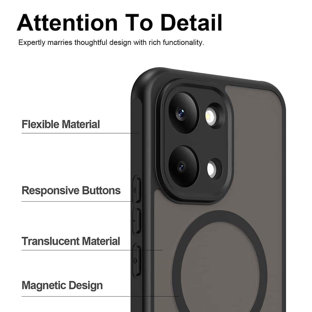 Techsuit HaloFrost II - θήκη για Xiaomi Poco X8 Pro Max - Μαύρο 3