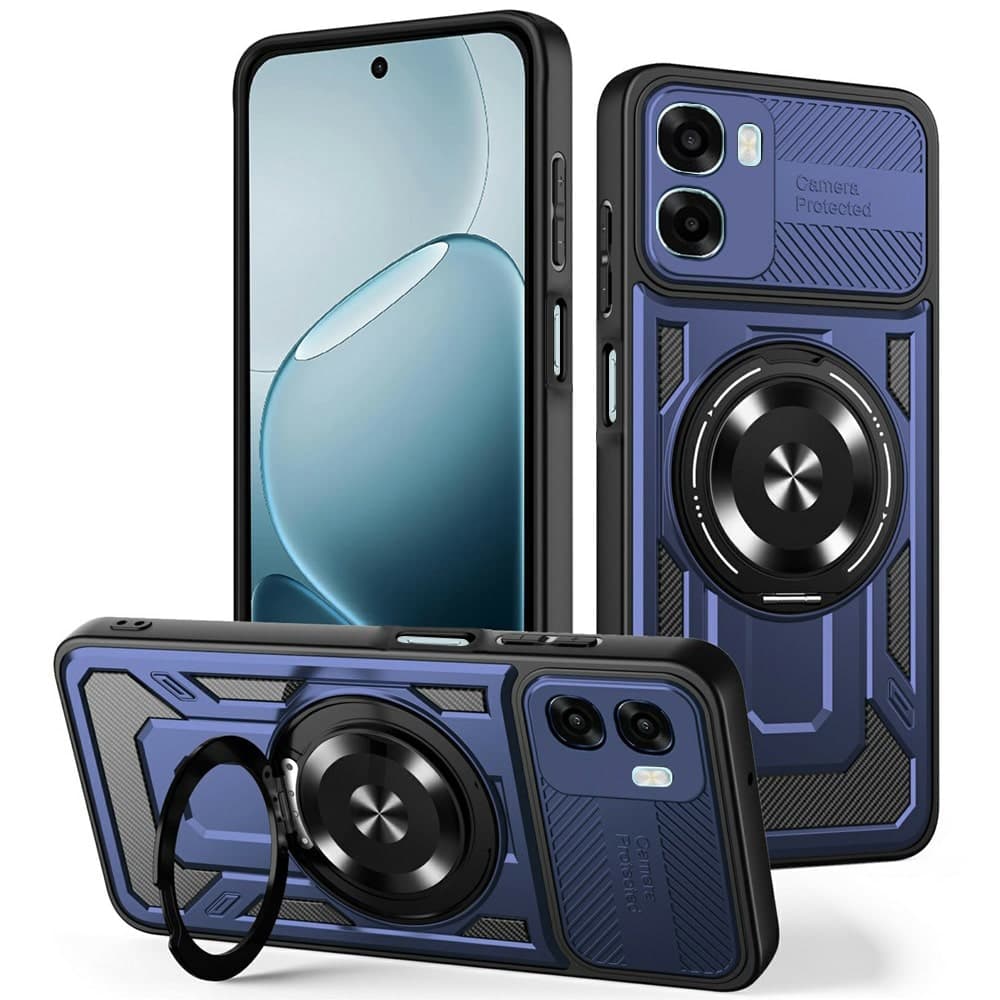 Techsuit RuggedCam - θήκη για Oppo A6x / 4G 5G A6k - Μπλε