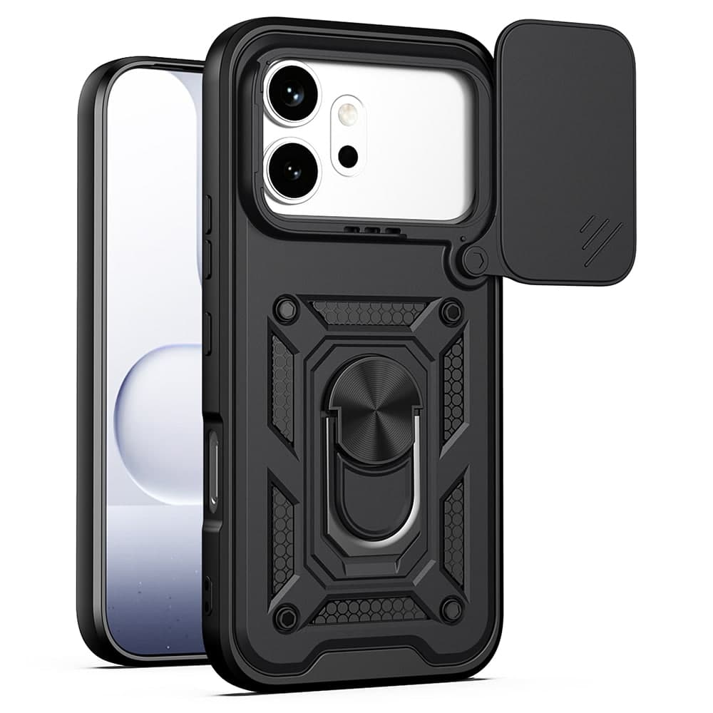 Techsuit CamShield Series - θήκη για Honor 600 / Pro - Μαύρο