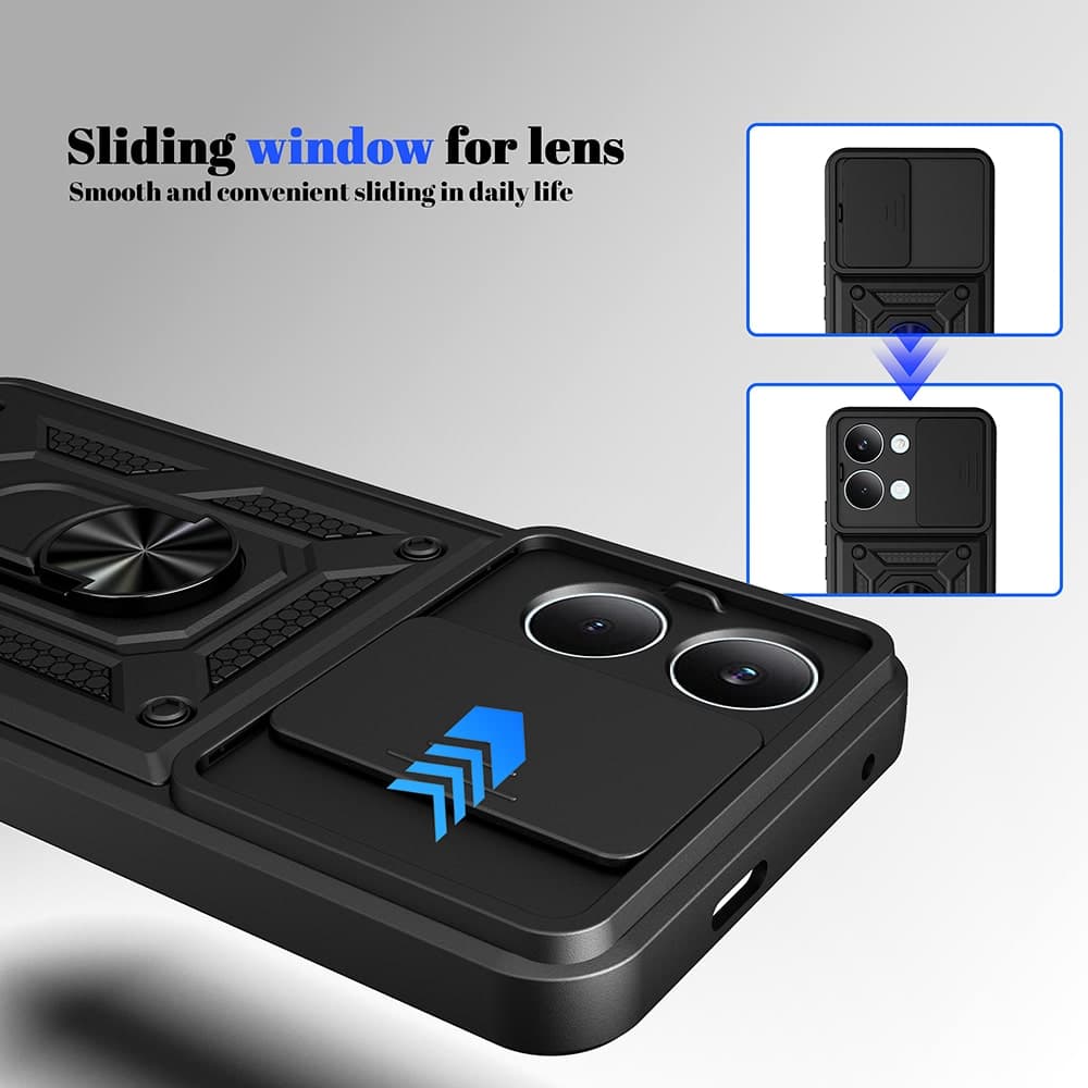 Techsuit CamShield Series - θήκη για Xiaomi Poco X8 Pro Max - Χρυσό 3