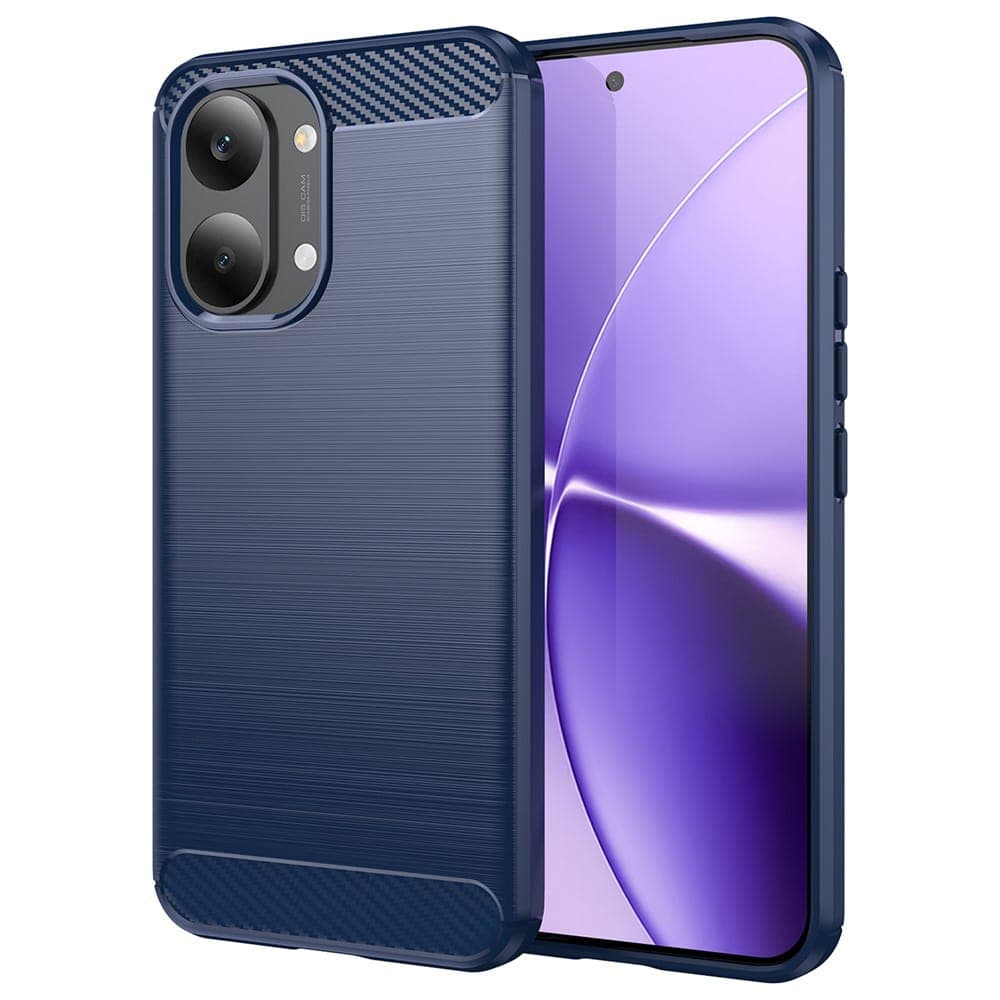 Techsuit Carbon Silicone - θήκη για Xiaomi Poco X8 Pro Max - Μπλε