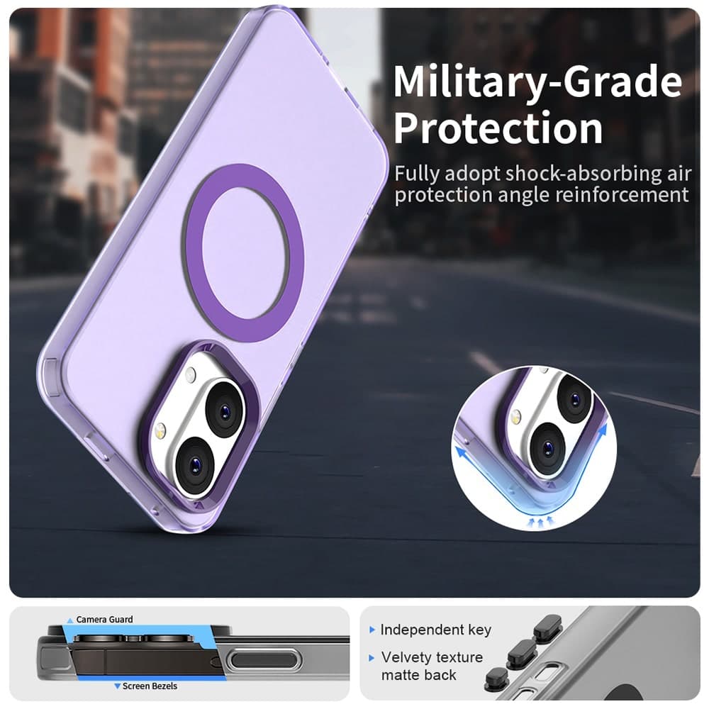 Techsuit CandyCase - θήκη για Xiaomi Poco X8 Pro Max - Μωβ 3