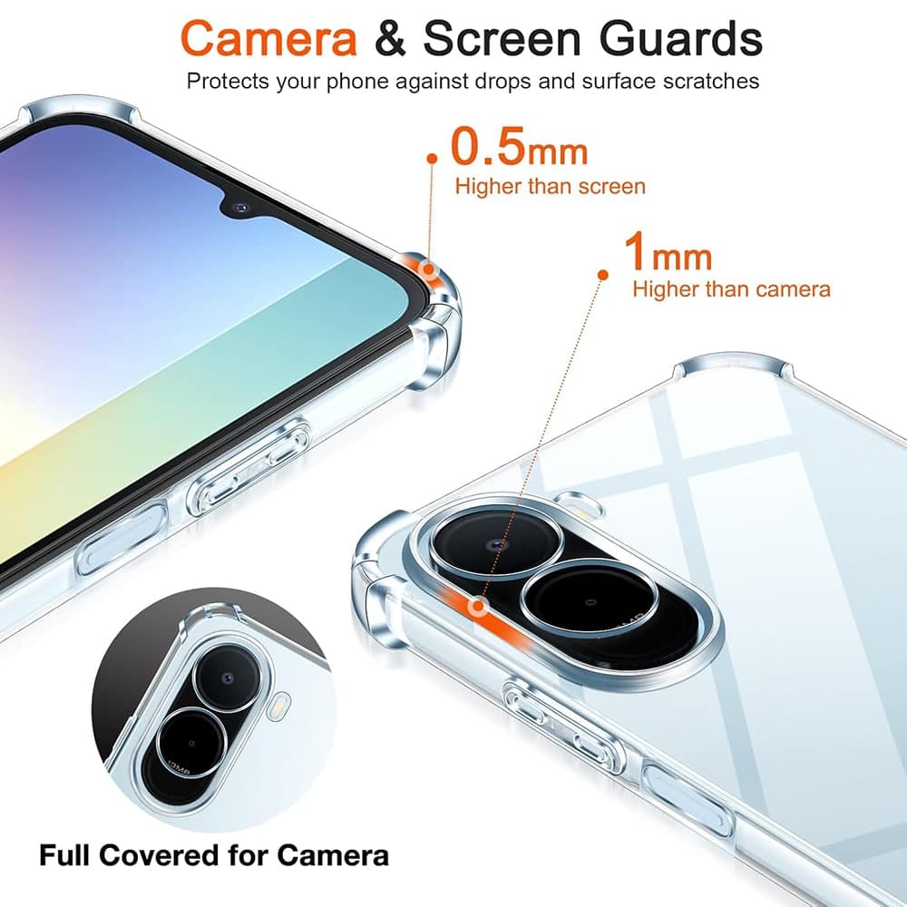 Techsuit Shockproof Clear Silicone - θήκη για Xiaomi Redmi A7 Pro 4G - Διάφανο 5