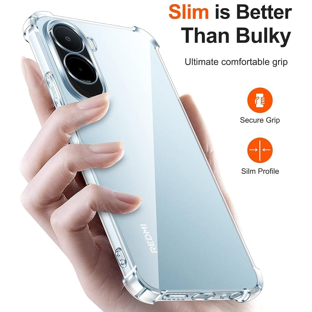 Techsuit Shockproof Clear Silicone - θήκη για Xiaomi Redmi A7 Pro 4G - Διάφανο 4