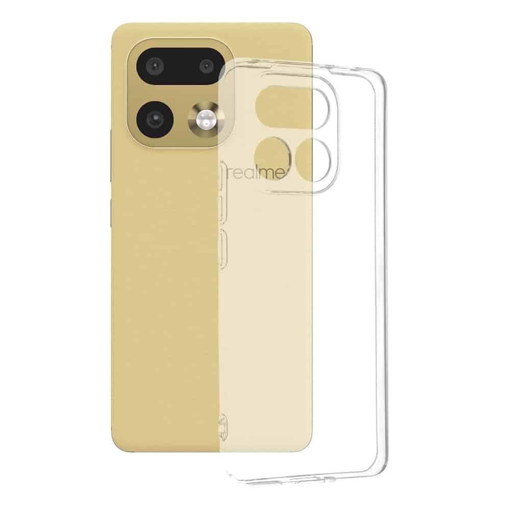 Techsuit Clear Silicone - θήκη για Realme 16 Pro+ - Διάφανο