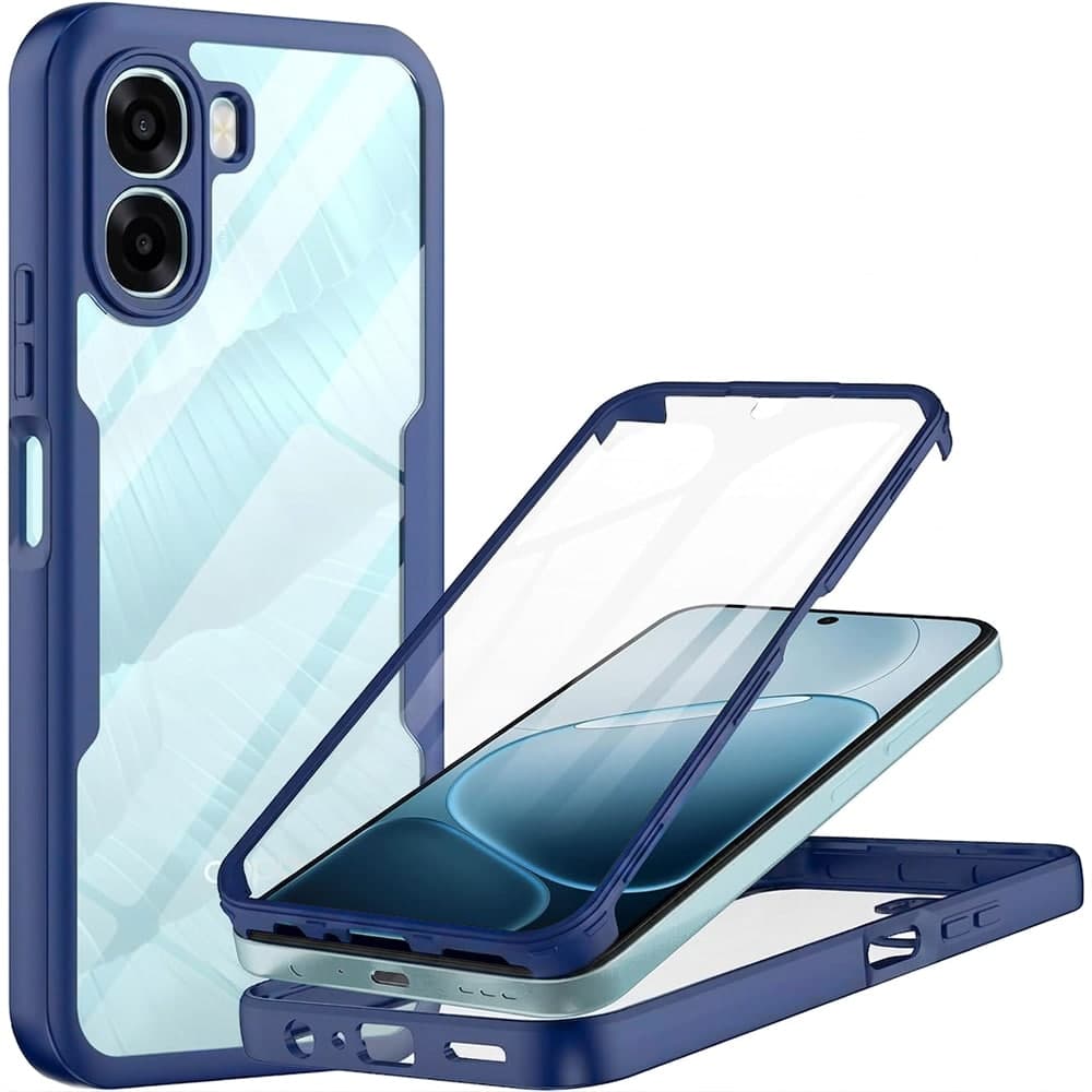 Techsuit ColorVerse 360 Series - θήκη για Oppo A6x / 4G 5G A6k - Διάφανο