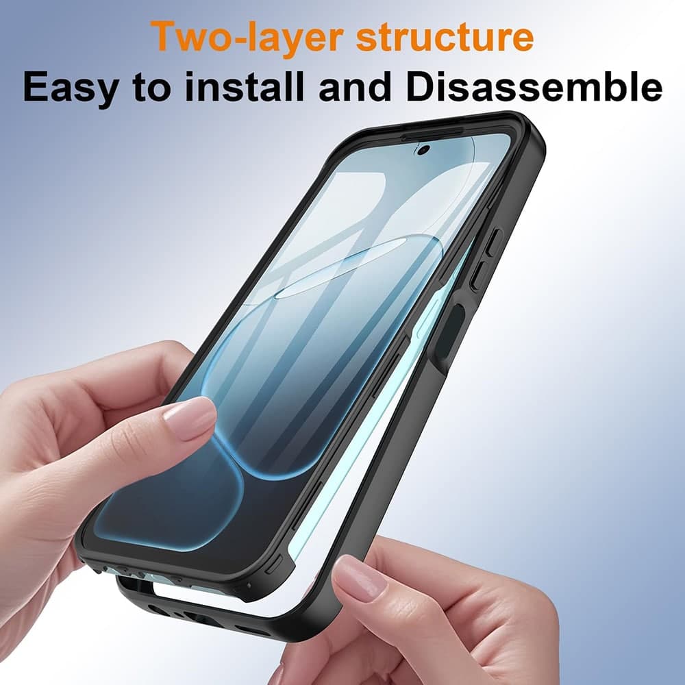 Techsuit ColorVerse 360 Series - θήκη για Oppo A6x / 4G 5G A6k - Διάφανο 5