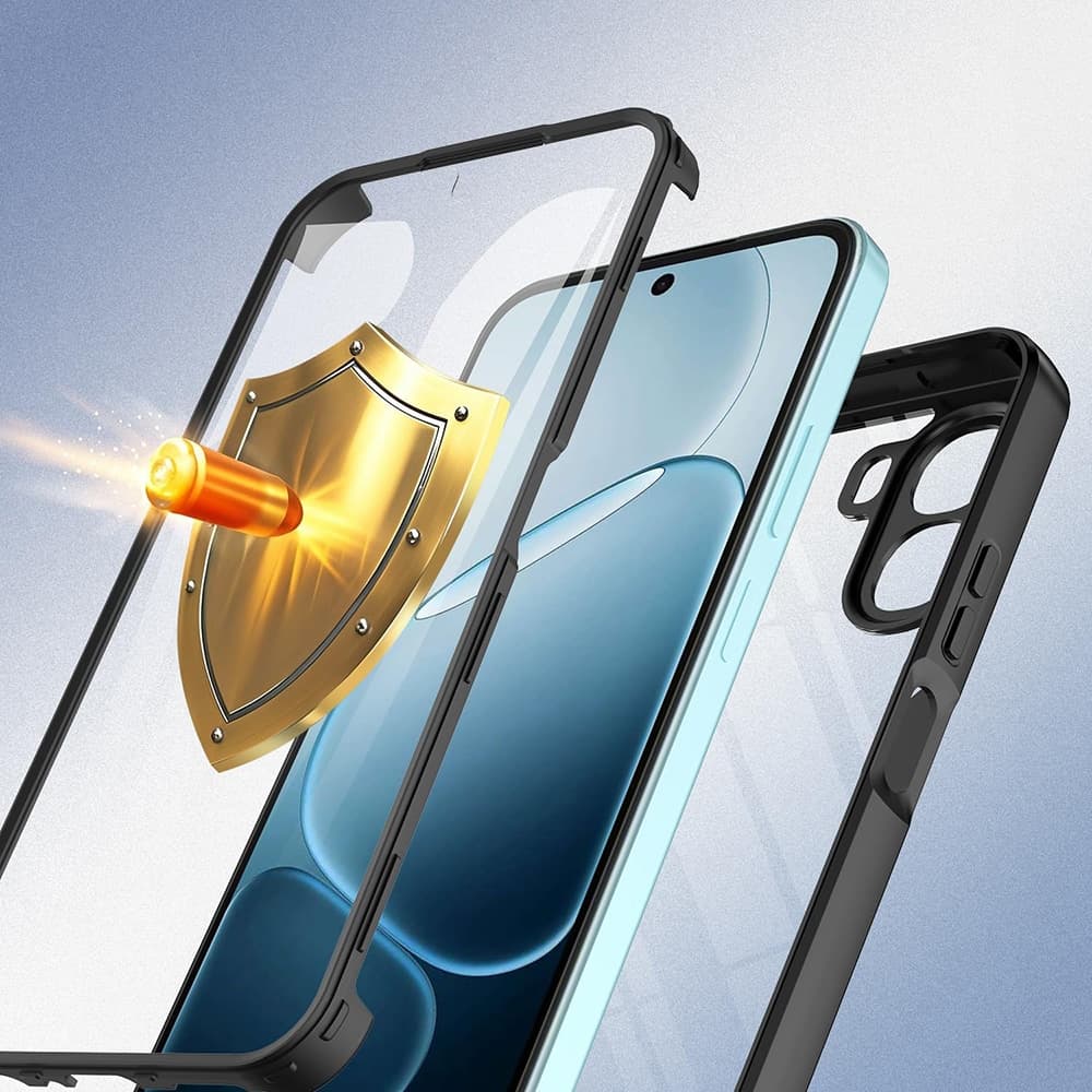 Techsuit ColorVerse 360 Series - θήκη για Oppo A6x / 4G 5G A6k - Διάφανο 4
