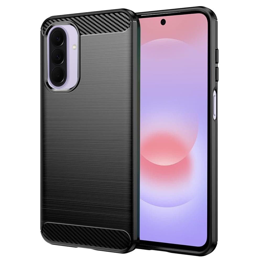 Techsuit Carbon Silicone - θήκη για Samsung Galaxy A27 - Μαύρο