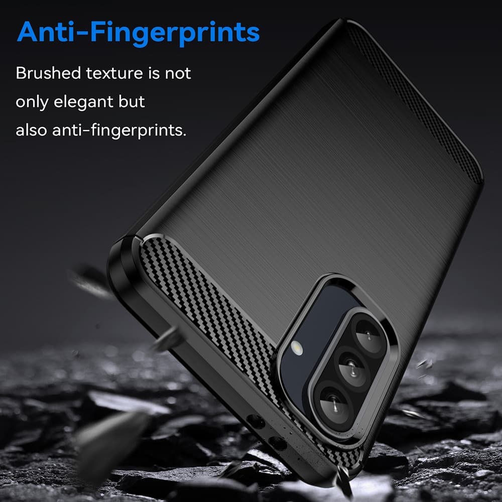 Techsuit Carbon Silicone - θήκη για Samsung Galaxy A27 - Μαύρο 4