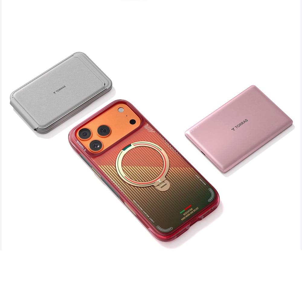 Torras Ostand Q3 Air Series - θήκη για Apple iPhone 17 Pro Max - Πολύχρωμο 7