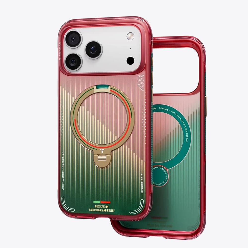 Torras Ostand Q3 Air Series - θήκη για Apple iPhone 17 Pro Max - Πολύχρωμο 3