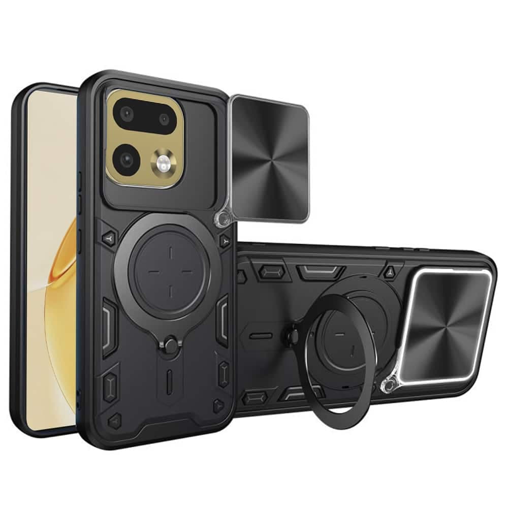 Techsuit CamGuard Pro - θήκη για Realme 16 Pro+ - Μαύρο