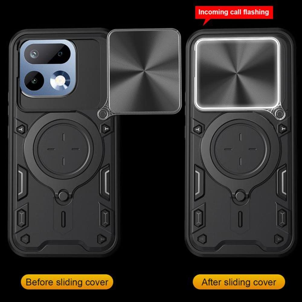 Techsuit CamGuard Pro - θήκη για Realme 16 Pro+ - Μαύρο 5