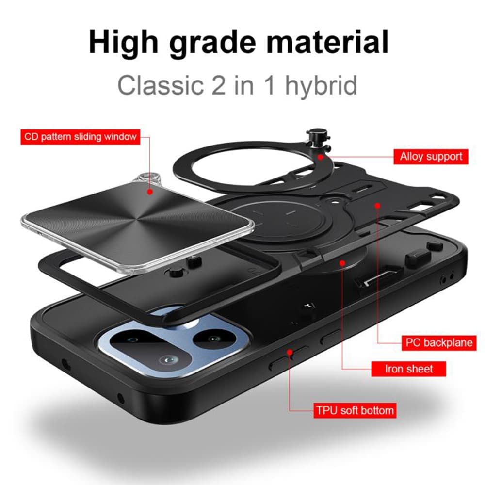 Techsuit CamGuard Pro - θήκη για Realme 16 Pro - Μπλε 2