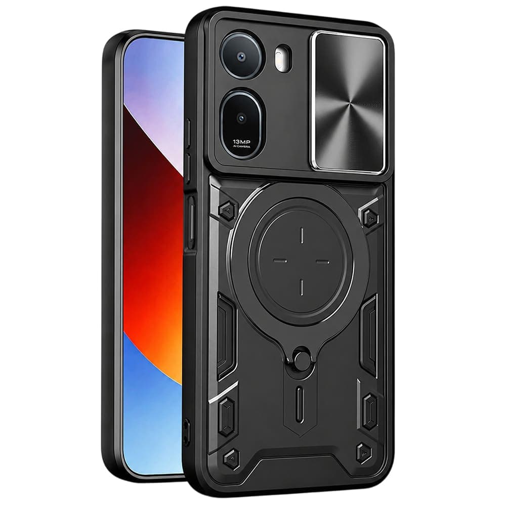 Techsuit CamGuard Pro - θήκη για Xiaomi Redmi A7 Pro 4G - Μαύρο