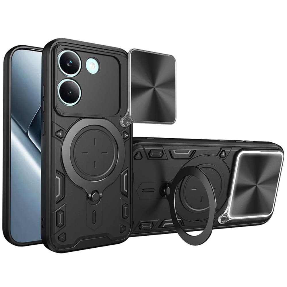Techsuit CamGuard Pro - θήκη για Xiaomi Poco X8 Pro - Μαύρο