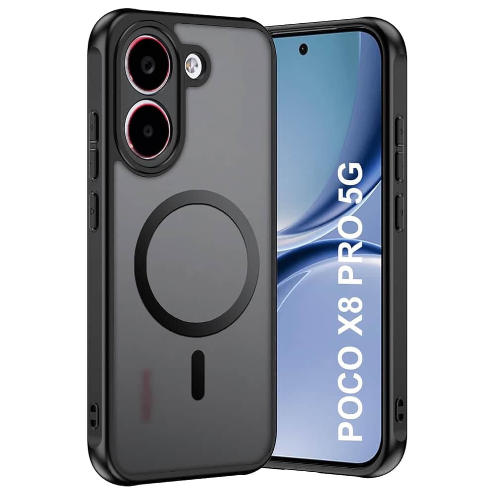 Techsuit PureFrost - θήκη για Xiaomi Poco X8 Pro - Μαύρο 2