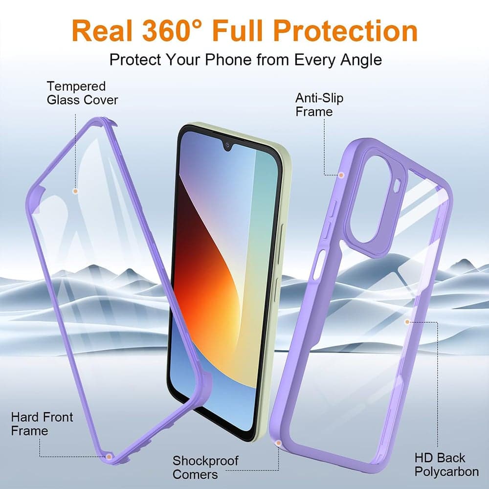 Techsuit ColorVerse 360 Series - θήκη για Xiaomi Redmi A7 Pro 4G - Πολύχρωμο 3