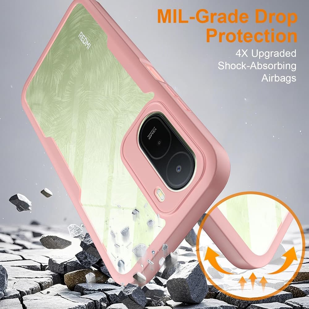 Techsuit ColorVerse 360 - θήκη για Xiaomi Redmi A7 Pro 4G - Ροζ 6