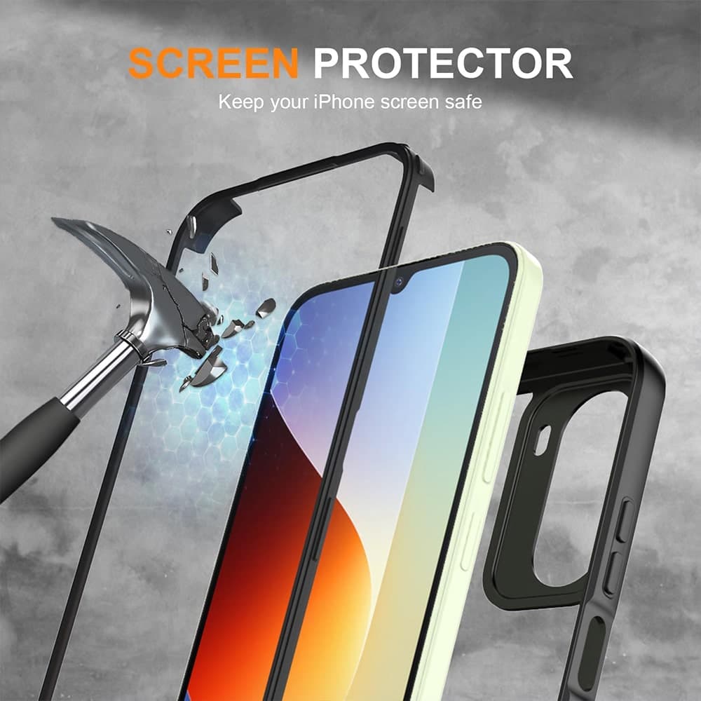 Techsuit ColorVerse 360 Series - θήκη για Xiaomi Redmi A7 Pro 4G - Μαύρο 5