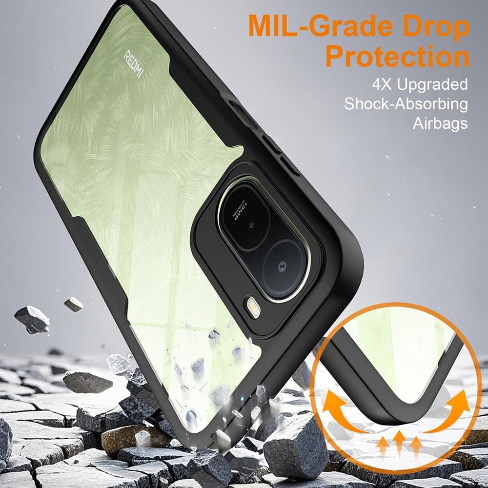 Techsuit ColorVerse 360 Series - θήκη για Xiaomi Redmi A7 Pro 4G - Μαύρο 6
