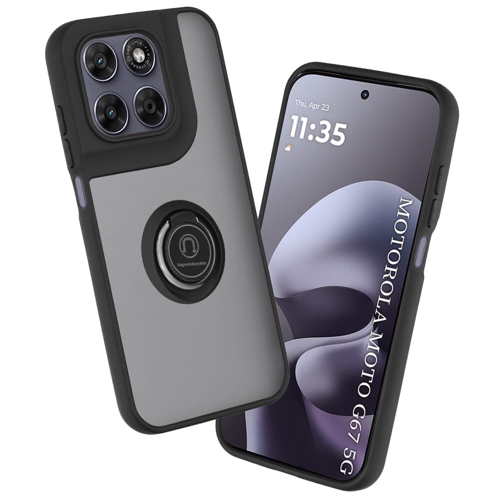 Techsuit Glinth - θήκη για Motorola Moto G77 / G67 - Μαύρο