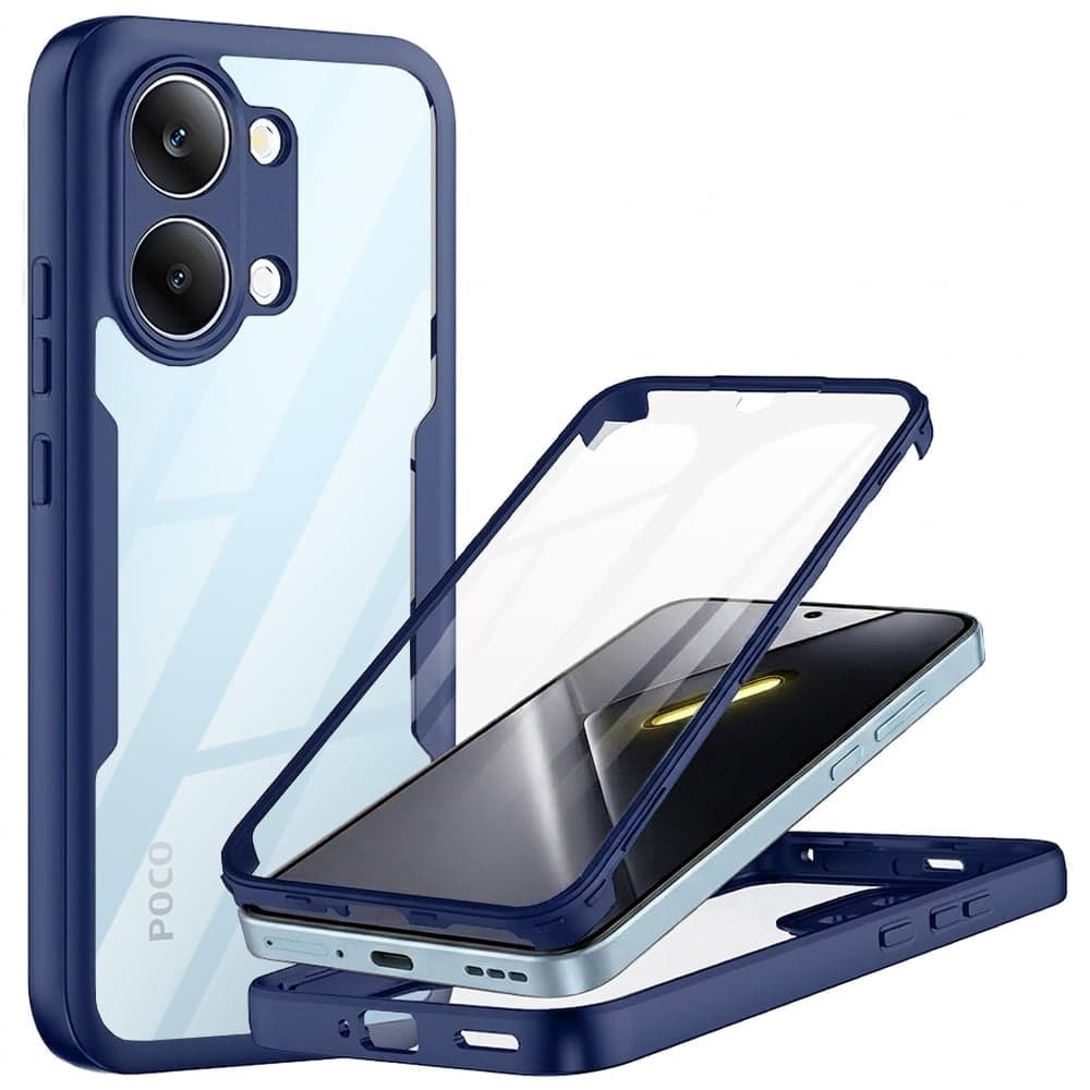 Techsuit ColorVerse 360 - θήκη για Xiaomi Poco X8 Pro Max - Διάφανο