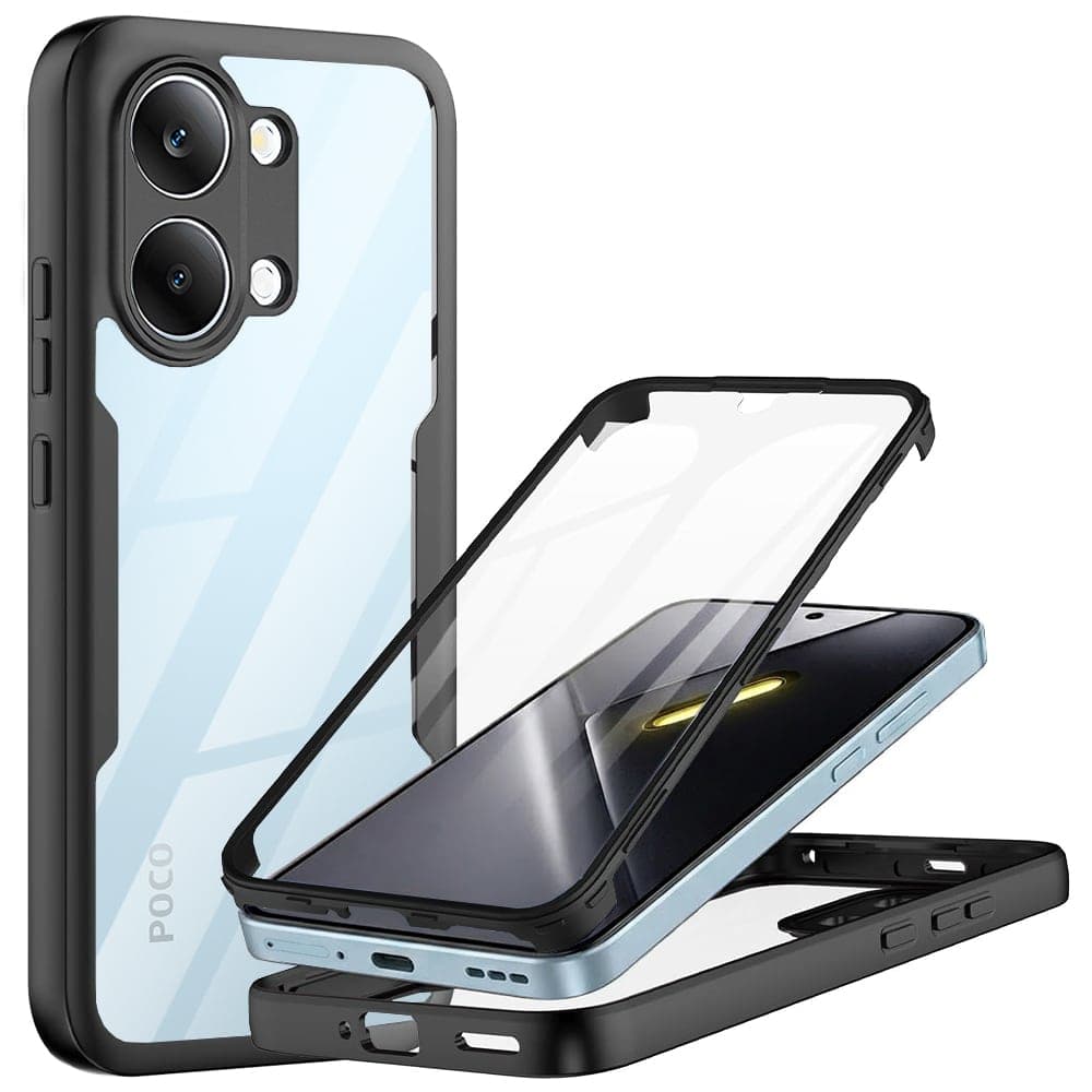 Techsuit ColorVerse 360 Series - θήκη για Xiaomi Poco X8 Pro Max - Μαύρο