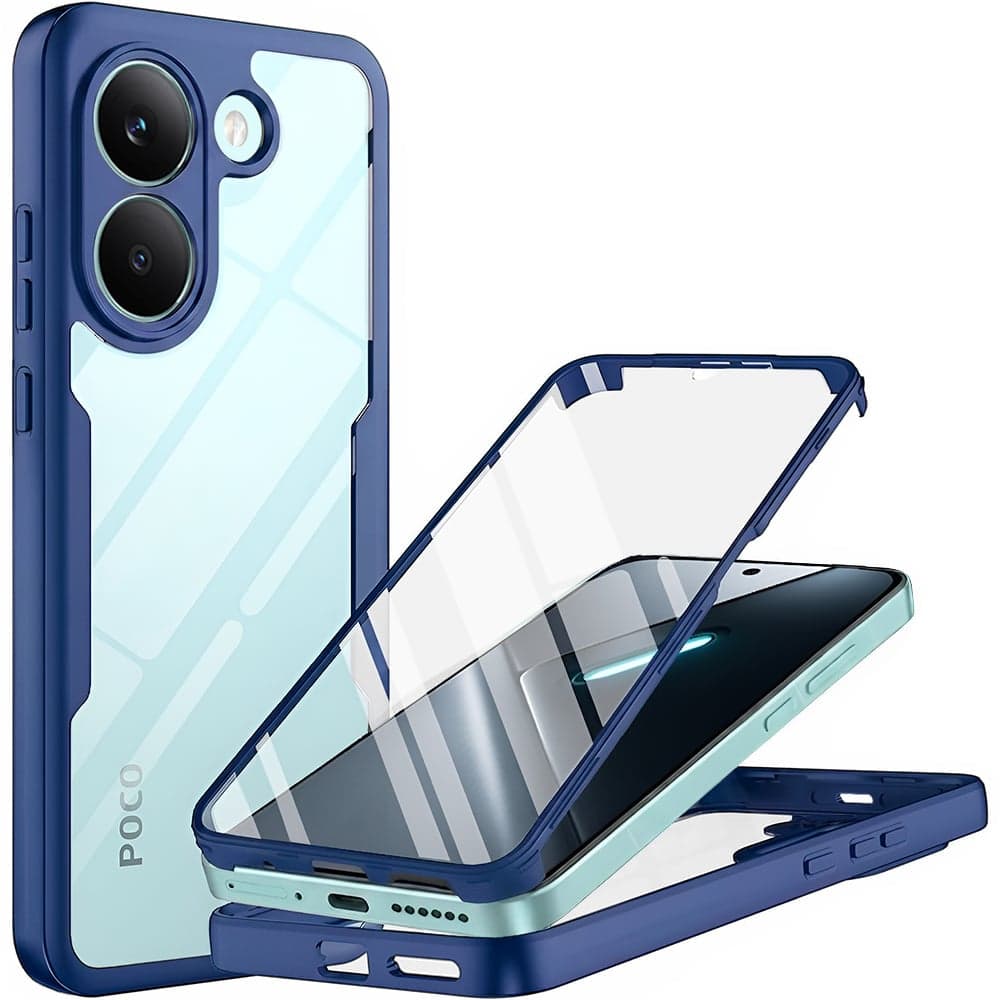 Techsuit ColorVerse 360 Series - θήκη για Xiaomi Poco X8 Pro - Μπλε